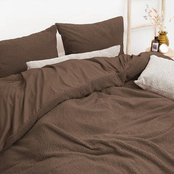 Sleeptime Teddy Dekbedovertrek Bruin - Dromen & Wonen