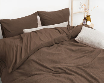 Sleeptime Teddy Dekbedovertrek Bruin - Dromen & Wonen