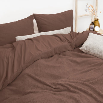 Sleeptime Teddy Dekbedovertrek Bruin - Dromen & Wonen