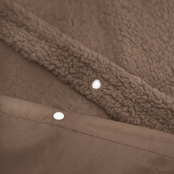 Sleeptime Teddy Dekbedovertrek Bruin - Dromen & Wonen