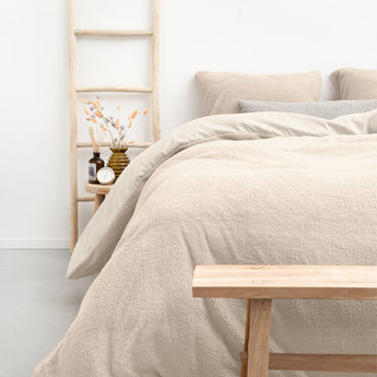Sleeptime Teddy Dekbedovertrek Creme - Dromen & Wonen