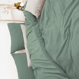 Sleeptime Teddy Dekbedovertrek Donker Groen - Dromen & Wonen