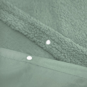 Sleeptime Teddy Dekbedovertrek Donker Groen - Dromen & Wonen