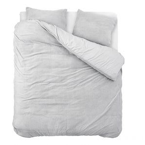 Sleeptime Teddy Dekbedovertrek Grijs - Dromen & Wonen
