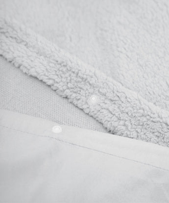 Sleeptime Teddy Dekbedovertrek Grijs - Dromen & Wonen