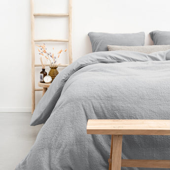 Sleeptime Teddy Dekbedovertrek Grijs - Dromen & Wonen