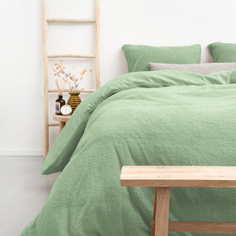 Sleeptime Teddy Dekbedovertrek Licht Groen - Dromen & Wonen