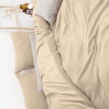 Sleeptime Teddy Dekbedovertrek Taupe - Dromen & Wonen