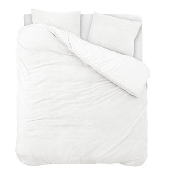 Sleeptime Teddy Dekbedovertrek Wit - Dromen & Wonen