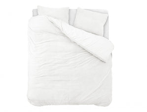 Sleeptime Teddy Dekbedovertrek Wit - Dromen & Wonen