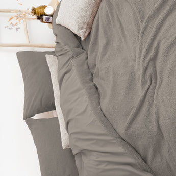 Sleeptime Teddy DekbedovertrekKaki - Dromen & Wonen