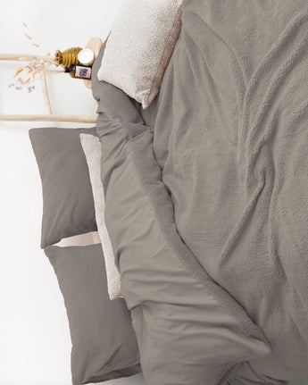 Sleeptime Teddy DekbedovertrekKaki - Dromen & Wonen