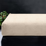 Sleeptime Teddy hoeslaken Taupe - Dromen & Wonen