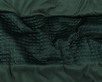 Sleeptime Velvet Band Groen Dekbedovertrek - Dromen & Wonen