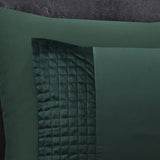 Sleeptime Velvet Band Groen Dekbedovertrek - Dromen & Wonen