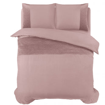 Sleeptime Velvet Band Roze Dekbedovertrek - Dromen & Wonen
