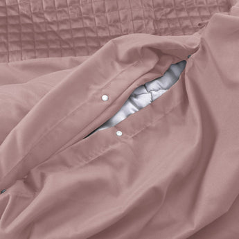 Sleeptime Velvet Band Roze Dekbedovertrek - Dromen & Wonen