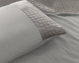 Sleeptime Velvet Band Sand/Grijs Dekbedovertrek - Dromen & Wonen