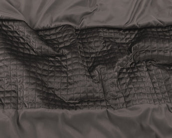 Sleeptime Velvet Band Taupe Dekbedovertrek - Dromen & Wonen