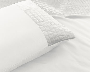 Sleeptime Velvet Band Wit Dekbedovertrek - Dromen & Wonen