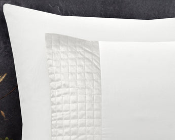 Sleeptime Velvet Band Wit Dekbedovertrek - Dromen & Wonen