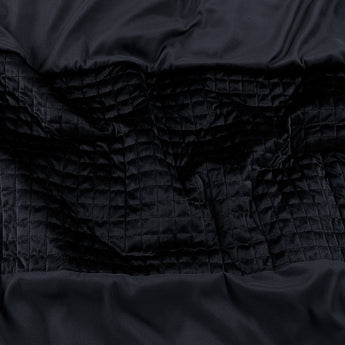 Sleeptime Velvet Band Zwart Dekbedovertrek - Dromen & Wonen