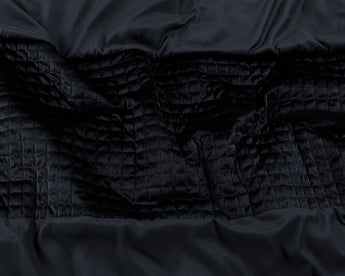 Sleeptime Velvet Band Zwart Dekbedovertrek - Dromen & Wonen