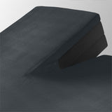 Splittopper Jersey Hoeslaken Antraciet - Dromen & Wonen