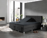 Splittopper Jersey Hoeslaken Antraciet - Dromen & Wonen