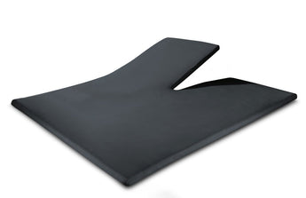 Splittopper Jersey Hoeslaken Antraciet - Dromen & Wonen