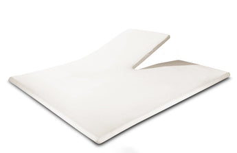 Splittopper Jersey Hoeslaken Creme - Dromen & Wonen