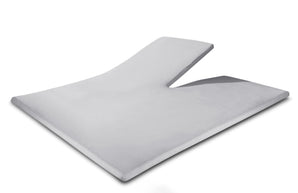 Splittopper Jersey Hoeslaken Grijs - Dromen & Wonen