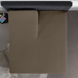 Splittopper Jersey Hoeslaken Taupe - Dromen & Wonen