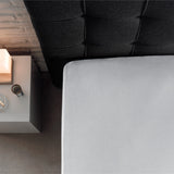 Splittopper Jersey Hoeslaken Wit - Dromen & Wonen