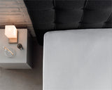 Splittopper Jersey Hoeslaken Wit - Dromen & Wonen