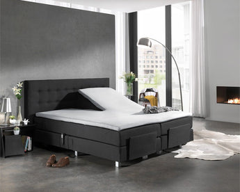 Splittopper Jersey Hoeslaken Wit - Dromen & Wonen