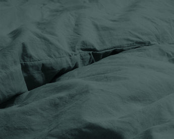 Stone washed Dark Groen - Dromen & Wonen