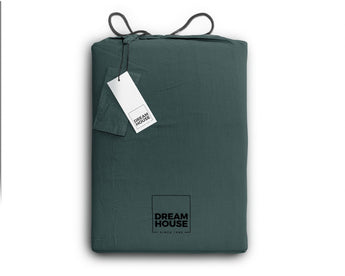 Stone washed Dark Groen - Dromen & Wonen