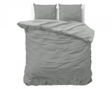 Zensation Twee Kleuren Grijs/Antraciet Dekbedovertrek - Dromen & Wonen