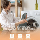 Zensation Twee Kleuren Grijs/Antraciet Dekbedovertrek - Dromen & Wonen