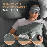 Zensation Twee Kleuren Grijs/Antraciet Dekbedovertrek - Dromen & Wonen