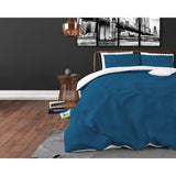 Zensation Twee Kleuren Navy/Wit Dekbedovertrek - Dromen & Wonen